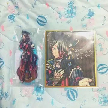 악마 집사와 검은 고양이 전 아쿠네코 전 유한 굿즈 세트