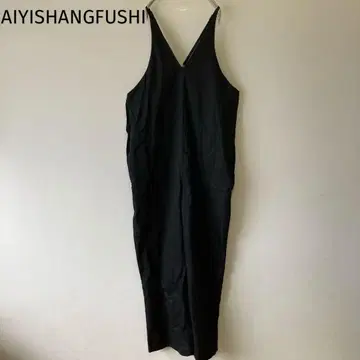 AIYISHANGFUSHI 살로펫 올인원 블랙 성숙/러블리
