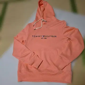 TOMMY HILFIGER 오렌지 후드티