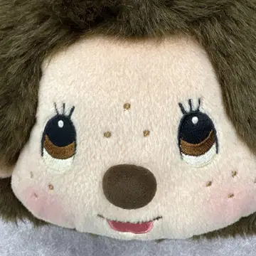 몽치치 세키구치 봉제 인형 페이스 백 미니백 얼굴형 파우치