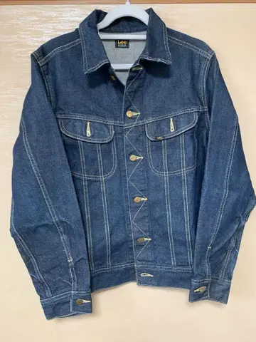 Lee 다크 블루 데님 자켓 L