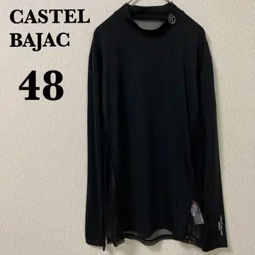 [ 미사용 새상품 ] CASTELBAJAC 모크넥 셔츠 시스루 48