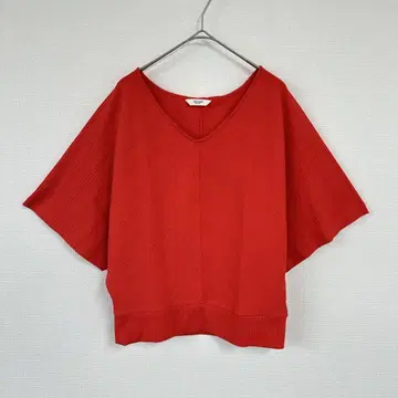 BEAMS HEART [ F ] 빔즈 V넥 튜닉 체형 커버