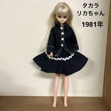 타카라 재팬 2대 리카짱 인형 1981년 스커트 수트 쇼와 레트로