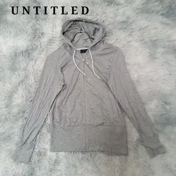 언타이틀 리오셀 혼방 집업 후드티 그레이 M