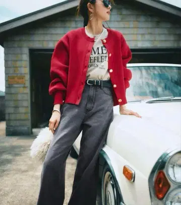 JUSGLITTY 멀티 버튼 가디건