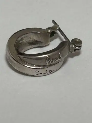 Paul Smith 실버 후프 귀걸이
