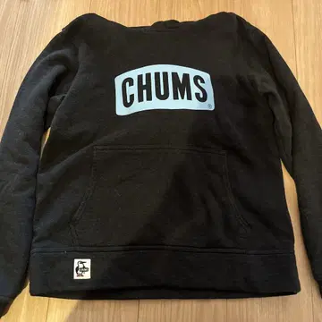 CHUMS 후드 부착 후드티 WM 다크 그레이