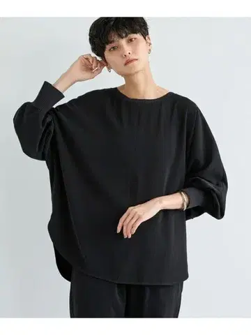 밴야드 스톰 돌먼 슬리브 더블 크로스 풀오버