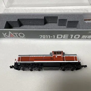 [컨디션 최상] KATO 7011-1 DE10 내한지 부품 미사용