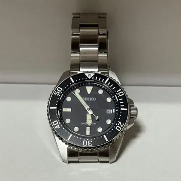 SEIKO 다이버 워치 블랙