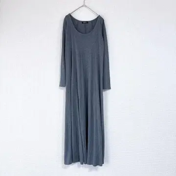 [새상품급] AZUL by moussy 턱 들어간 롱 원피스 그레이 M