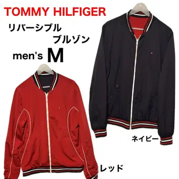 TOMMY HILFIGER 리버서블 블루종 men's M