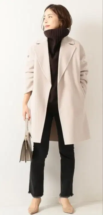 Spick & Span W 페이스 루즈 코트