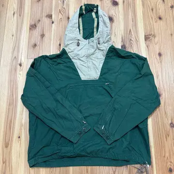J.CREW ALWAYS 아노락 후드티 TAN/GREEN 사이즈 XL