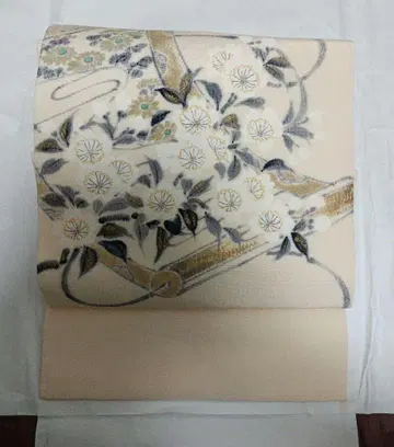 야마시나 하루노리 벚꽃 패턴 나고야 오비 새상품급