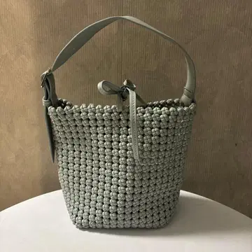 뜨개질 토트백