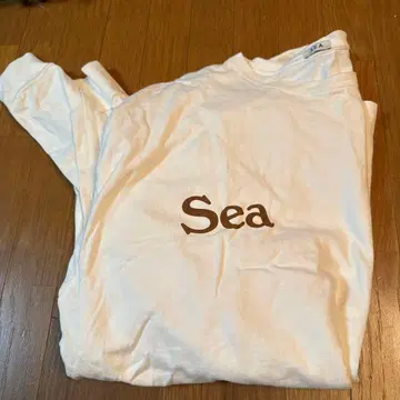 SEA 화이트 T셔츠 사이즈 2