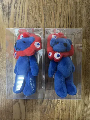 콘라드베어 엑스포 콘라드 오사카 먀쿠먀쿠 봉제 인형 x 2