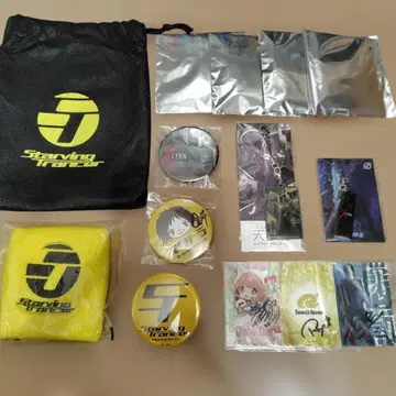 Starving Trancer Xceon 캔뱃지 굿즈 세트