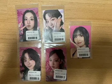 TWICE [ THIS IS FOR ] 오리지널 스티커 5장 세트
