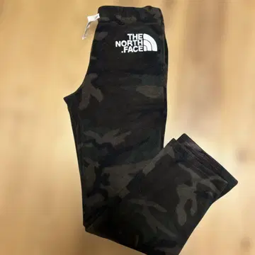 THE NORTH FACE 카모 패턴 플리스 팬츠 L