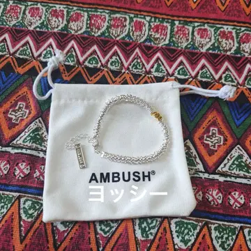 AMBUSH 체인 팔찌
