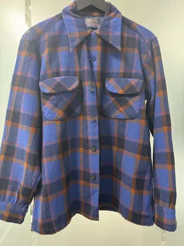 Pendleton M 사이즈 긴팔 셔츠 체크 무늬
