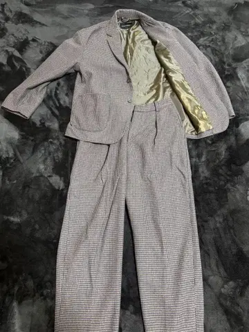 Niko and - 체크 무늬 캐주얼 수트 셋업