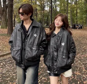 Such a stan 가죽 자켓 (완판템)