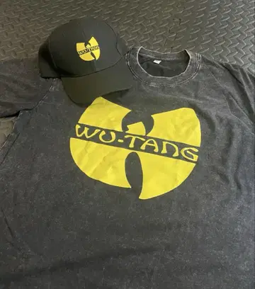 우탱 클랜 우탱 클랜 캡 & 빈티지 가공 티셔츠