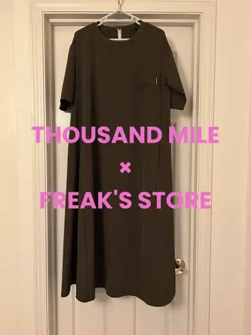 THOUSAND MILE FREAK'S STORE 퍼프 슬리브 원피스