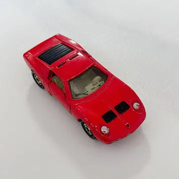 토미카 F40 빨간색 1/62 일본제 람보르기니 미우라 파랑 상자
