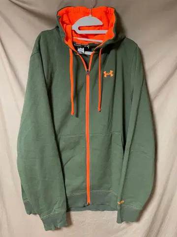 UNDER ARMOUR 집업 후드티 속기모 XL