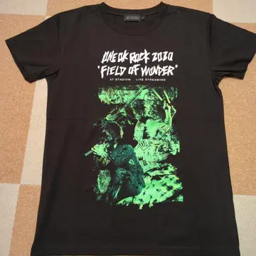 M 사이즈 ONE OK ROCK WONDER 굿즈 T셔츠 원옥