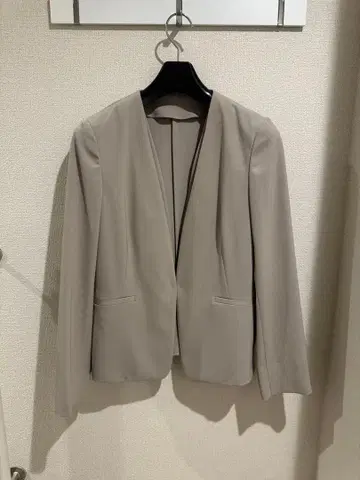 GREEN LABEL RELAXING 노카라 자켓 사이즈 40