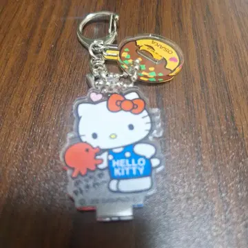 초레어 상품 미사용 새상품 헬로키티 아크릴 키링 오사카ver