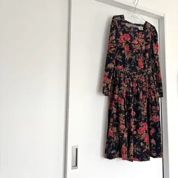 Vintage 로라 애슐리 코듀로이 원피스