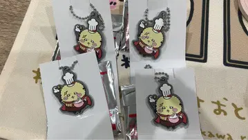 치이카와 코코스 콜라보 러버 키링