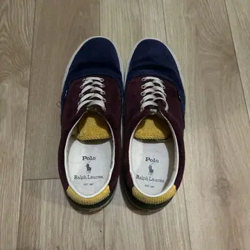 Polo 일본 미발매 코듀로이 데크 슈즈