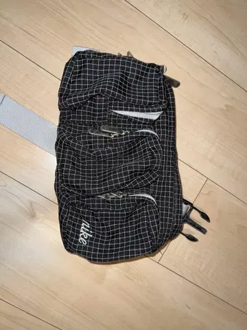 00s 나이키 체크 무늬 힙색
