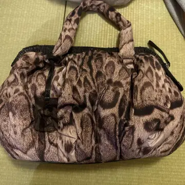 FURLA 레오파드 무늬 토트백