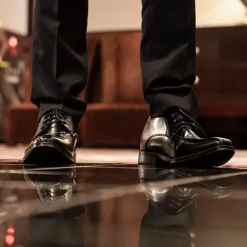 키높이 신발 남성용 블랙 브라이덜 외날개 비즈니스 27