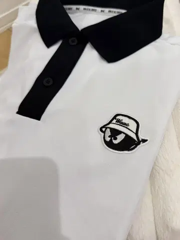 WAAC 피케 셔츠 화이트 L