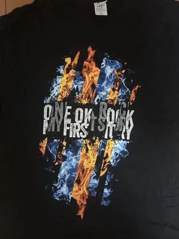 ONE OK ROCK MY FIRST STORY VS T셔츠 XL 사이즈