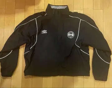 Umbro 블랙 나일론 자켓