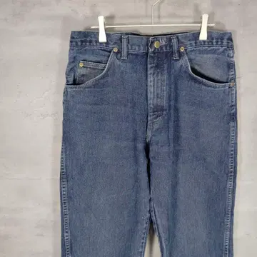 랭글러 데님 팬츠 블랙 데님 구제 의류 W34 L30
