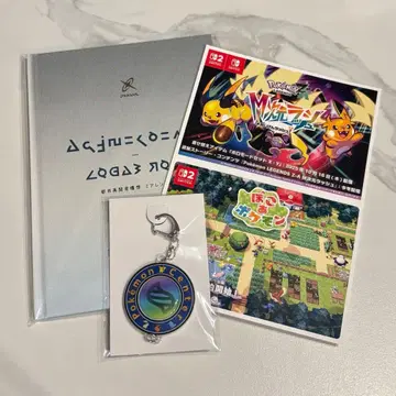 [미사용 새상품] PokemonLegendsZA ARTBook 키링