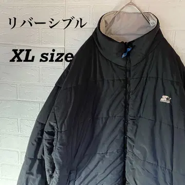 스타터 리버서블 90s 충전솜 다운 자켓