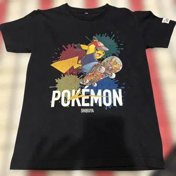 POKEMON 피카츄 T셔츠 블랙